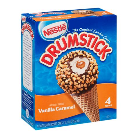 Nestlé Drumstick Vanilla Caramel Cones 4 Ct Reviews 2020