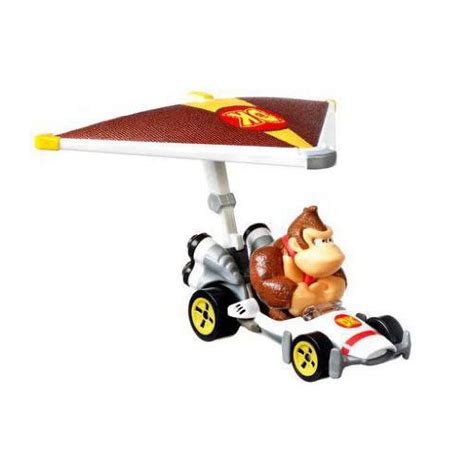 Hot Wheels Mario Kart Donkey Kong B Basher And Super Glider Walmart