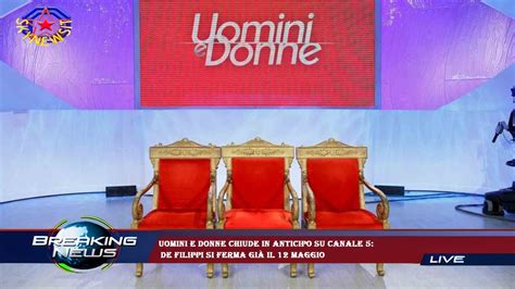 Uomini E Donne Chiude In Anticipo Su Canale De Filippi Si Ferma Gi