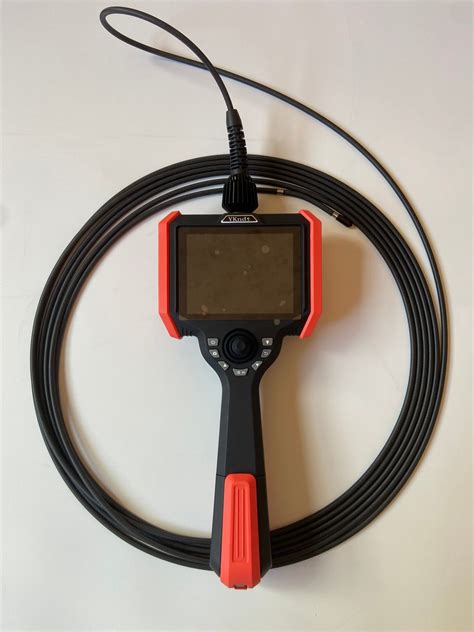 Handheld Video Inspection Borescope With 5 Inch Monitor 6mm Diameter