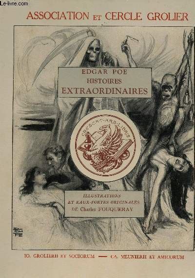 HISTOIRES EXTRAORDINAIRES ILLUSTRATIONS ET EAUX FORTES ORIGINALES DE