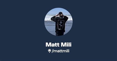 Matt Mili Instagram TikTok Linktree