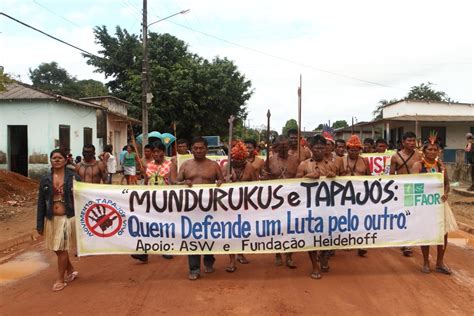 Fotos Ndios Protestam Contra Barragem Da Hidrel Trica De S O Lu S Do