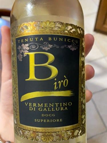 Tenuta Buniccu Bir Vermentino Di Gallura Superiore Vivino Australia