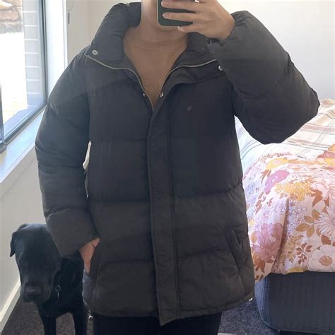 Nude Lucy Puffer Jacket In Coal RRP 160 Size Depop