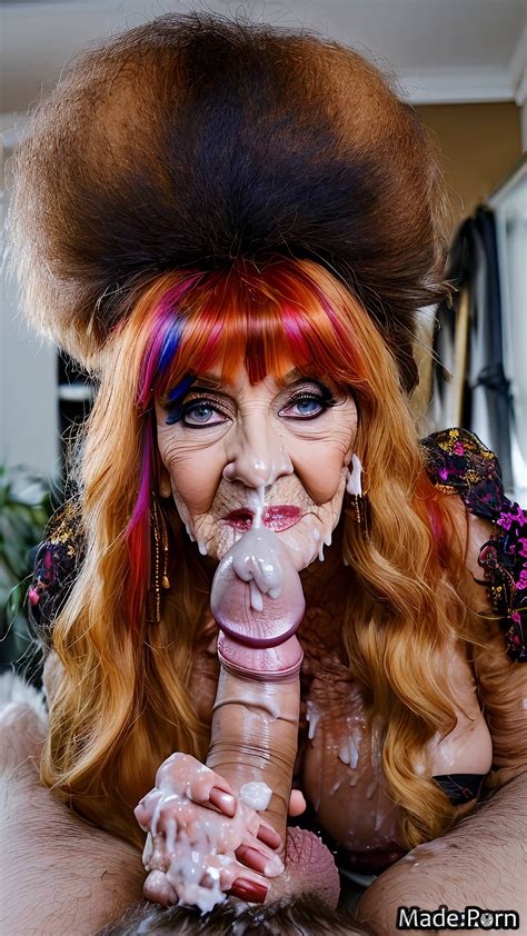 Sex Porn Multicolored Hair Caucasian Pov Goth Slutty Woman Granny Photo