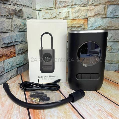 Автомобильный насос Car Air Pump CZK-3668 Black МА-550 (96) купить по ...