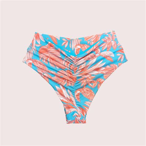 Bikini Bottom Alto Susy Tucan Print