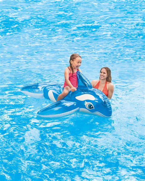 Intex Lil Whale Ride On Inflatable Pool Float