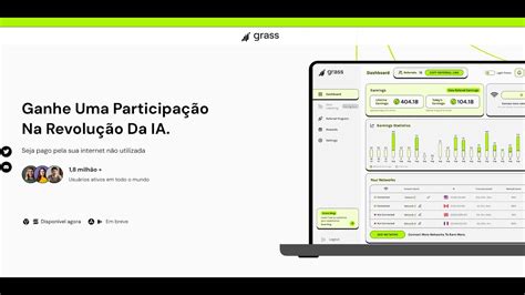 Airdrop Gratuito GRANDE Potencial GRASS YouTube