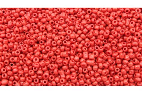 120 Red Opaque Price Per Gram Bead Trimming And Craft Co