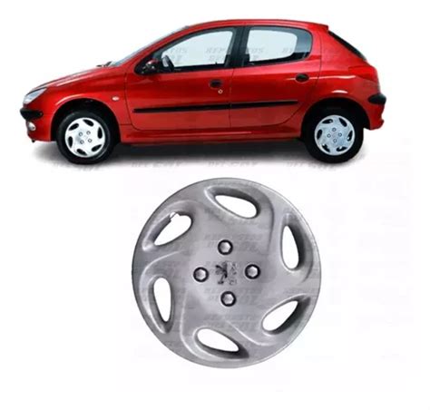 Tapa Rueda Peugeot 206 306 Aro 14 Cuotas sin interés