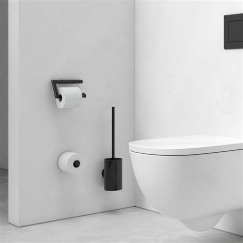 Keuco Reva WC Accessoires Set 3 in1 schwarz matt WC Bürste