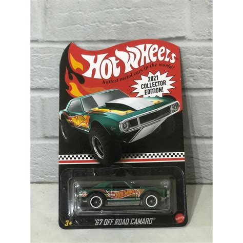 Jual Hot Wheels Mail In Off Road Camaro Collector Edition FREE PROTEKTOR Shopee