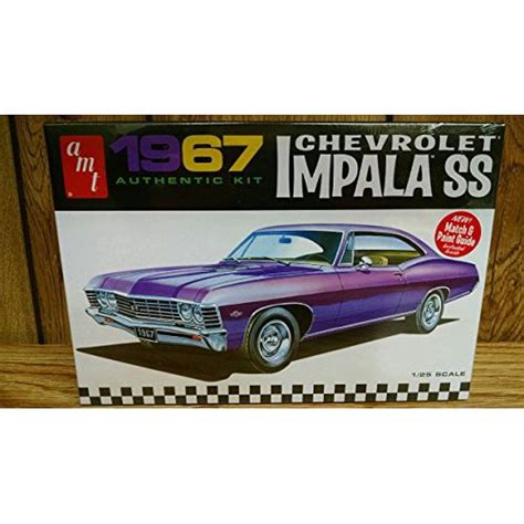 AMT 1967 Chevy Impala SS Stock 1 25 Scale Model Kit Walmart