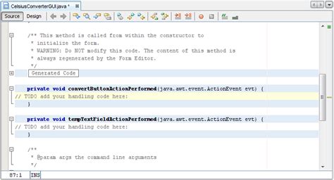 Adding The Application Logic The Java™ Tutorials Creating A Gui With