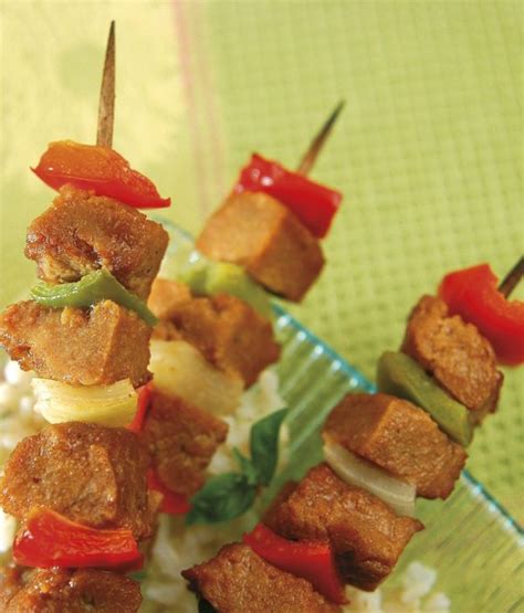 Recette Brochettes De Seitan SOY