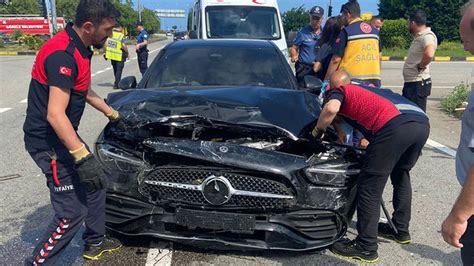 Galatasaray ın genç yıldızı Barış Alper Yılmaz trafik kazası geçirdi