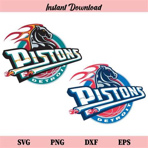 Detroit Pistons SVG Detroit Pistons NBA Bundle SVG Cut File Cricut PNG