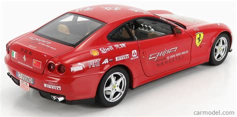 Mattel Hot Wheels L Scale Ferrari Scaglietti Tour China Red Miles