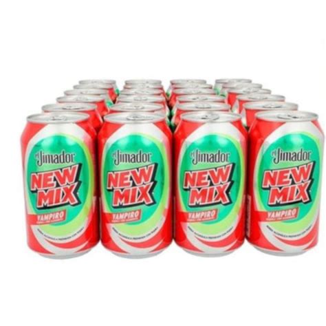 Pack De 24 Bebida Preparada New Mix Jimador Vampiro Lata 350 Ml New Mix