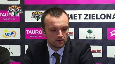 Konferencja prasowa po meczu Stelmet Zielona Góra vs AZS Koszalin 04