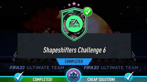 Shapeshifters Challenge 6 SBC Completed Cheap Solution Tips Fifa