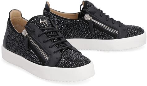 Giuseppe Zanotti Giuseppe Zanotti Suede Sneakers With Studs - black ...