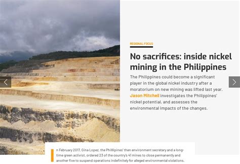 No Sacrifices Inside Nickel Mining In The Philippines Mine Issue