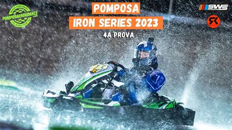 IRON Series 2023 Circuito Di Pomposa Kart 4a Prova Piove Anzi