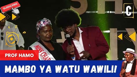 Mambo Ya Watu Wawili By Prof Hamo Youtube