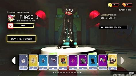 All Monsters Unlockable Skins Player Abilities In Project Playtime