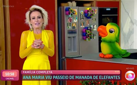 Público vibra retorno de Ana Maria Braga ao Mais Você Rainha