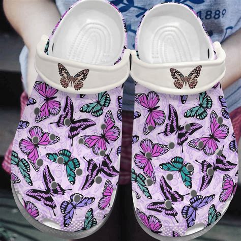 Full Of Butterfly Crocs Classic Clog RobinPlaceFabrics