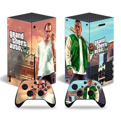 S Rie Tnx Autocollant En Vinyle Design Gta Pour Xbox S Rie X En