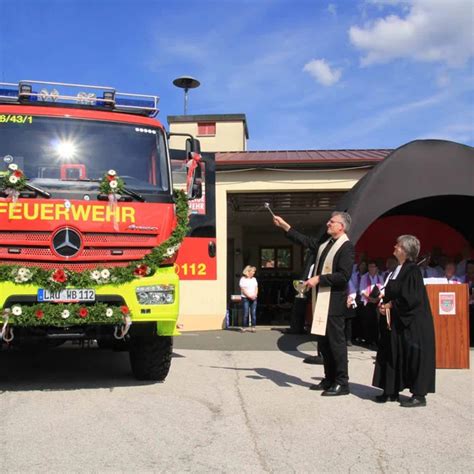 Fahrzeugweihe Freiwillige Feuerwehr Wei Enbrunn