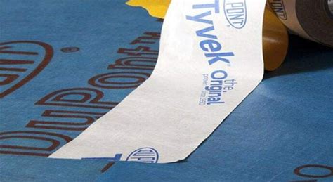 Tyvek Acrylic Single Sided Tape from DuPont - 75mm x 25m Roll