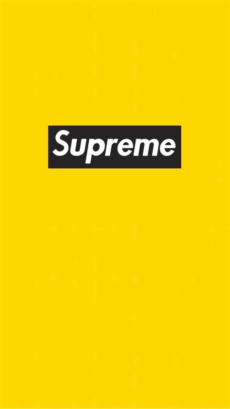 Supreme Logo Iphone Wallpaper