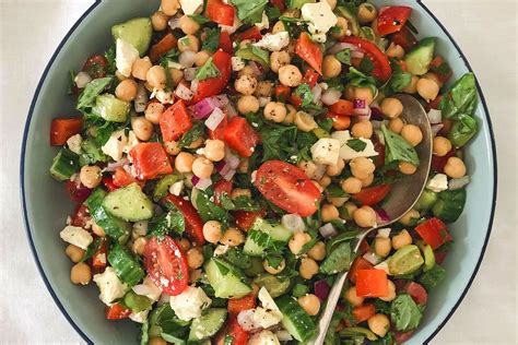 Mediterranean Chickpea Salad Recipe