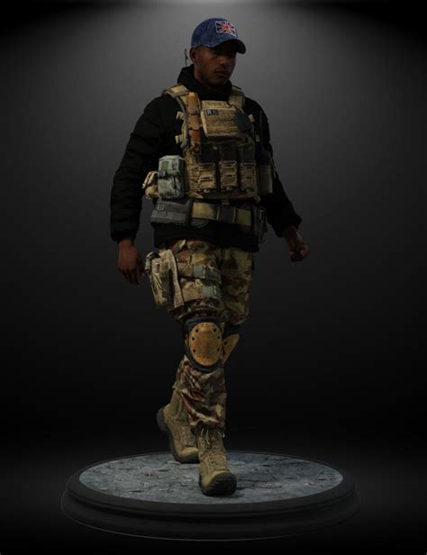 COD MW 2 Soap MacTavish Daz G8M Render State