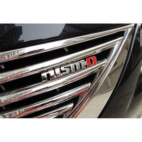 Jual Emblem Grill Nismo Chrome Mobil Nissan Datsun Jdm Modifikasi