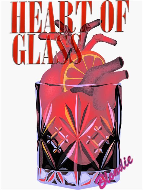 Heart Of Glass Sticker For Sale By Culottesfire Redbubble