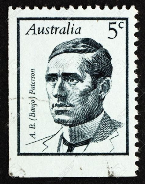 Australia Circa A Stamp Printed Banjo Paterson Australian