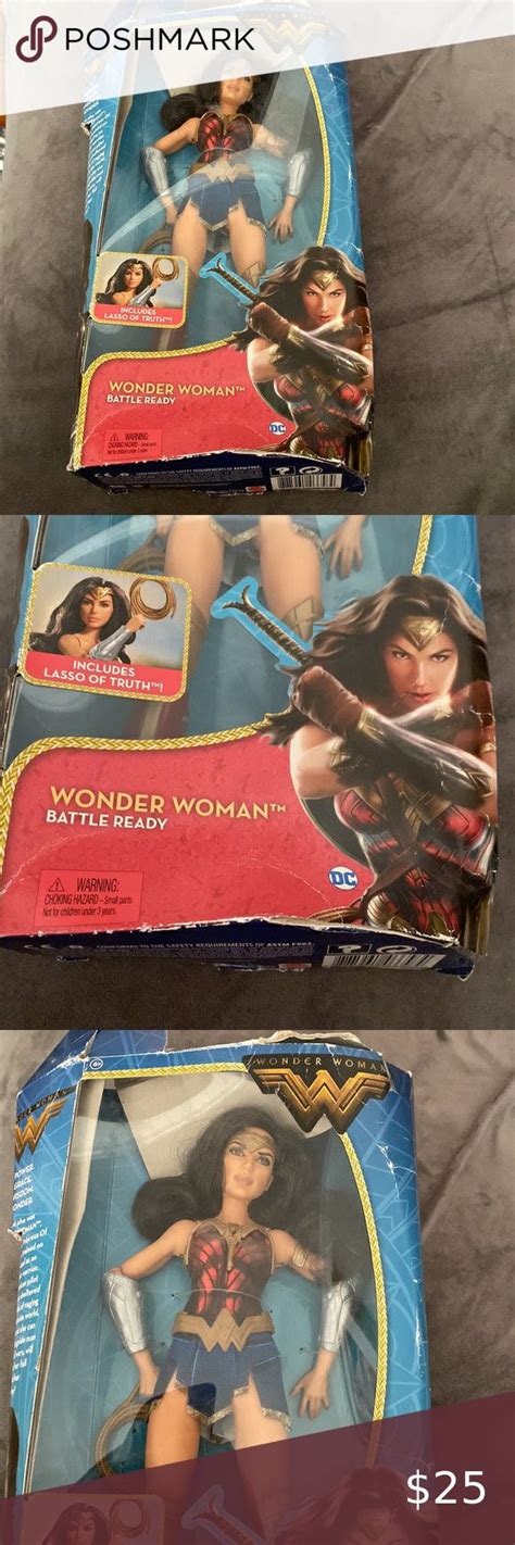 Mattel DC Wonder Woman Battle Ready Doll Mattel Wonder Woman Battle