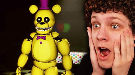 Mais Uma Noite Assustadora Fnaf Those Nights At Fredbear S Youtube