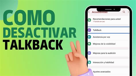 Como Desactivar El Talkback De Tu Tel Fono Android Youtube