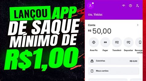 Lan Ou App Saque M Nimo R No Pix Sem Investir App Que Paga De