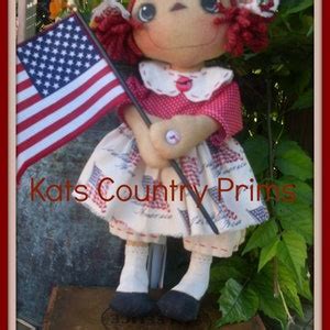 Patriotic Annie Whimsical Annie Pattern Kcp Etsy