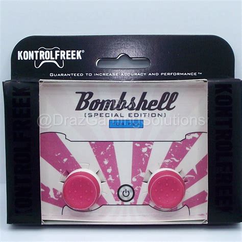 Kontrolfreek Pink Diva Bombshell Thumb Grips Controller For Ps5ps4