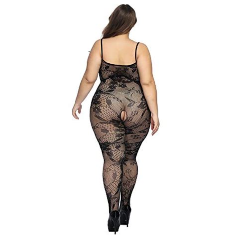 Deksias Crotchless Bodystocking Plus Size Open Crotch Lingerie Buy